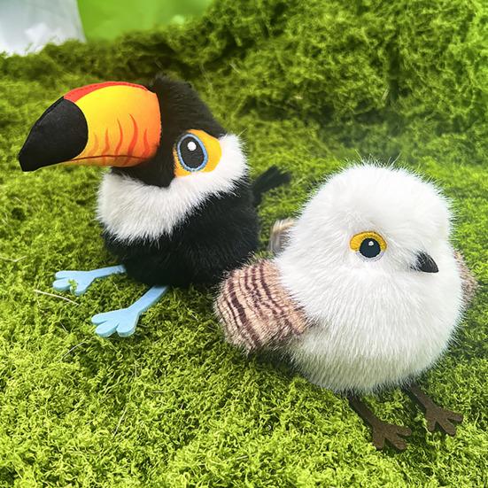 Automatic Flapping Birds Cat Toy Interactive Cat Teaser with 3 Wing Modes Chirping Sounds Self-Play Exercise Toy for Indoor Cats
