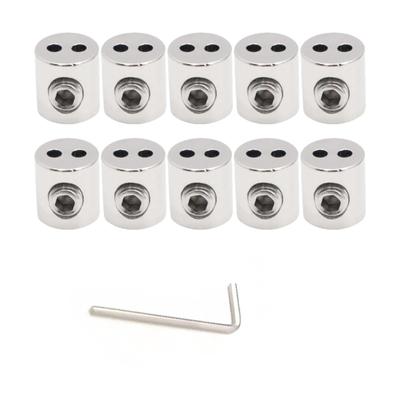Verstellbare Länge Stahlseil Befestigung Kabel Aufhängung Clip Outdoor Hardware Werkzeug für Stahlseile mit mehreren Durchmessern