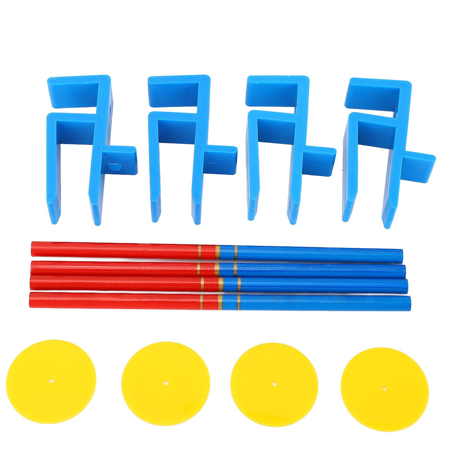 

4PCS Furniture Panel Clamps with 4 Pencils 4 Round Pieces Woodworking Jig Set for Scribing Filler