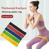 Yoga Spannband Fitness Elastikband Widerstandsring Tiefe Kniebeuge und Hüftschönheitshelfer Dehnungsübungsband