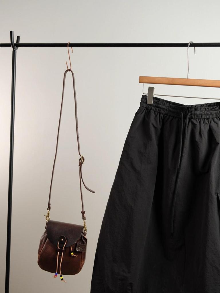 Artistic Japanese Quilted Winter Skirt - Casual Elastic Waist, Solid Color, Drawstring Half Skirt
