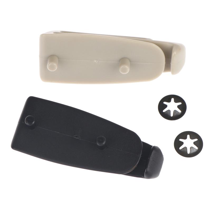 1Pc Car Interior Seat Belt Holder Rear Belt Hook Clip 7005A148Xa Mr655527 Mr643501 For Grey/Black/Beige
