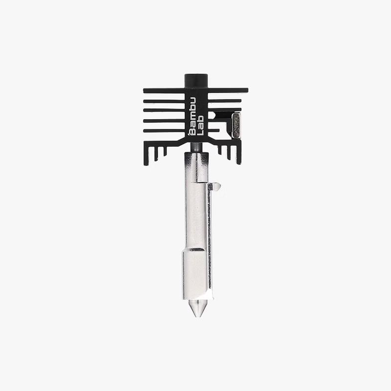 Bambu Lab High Flow Hardened Steel Hotend Nozzle CN plug (adapter included)