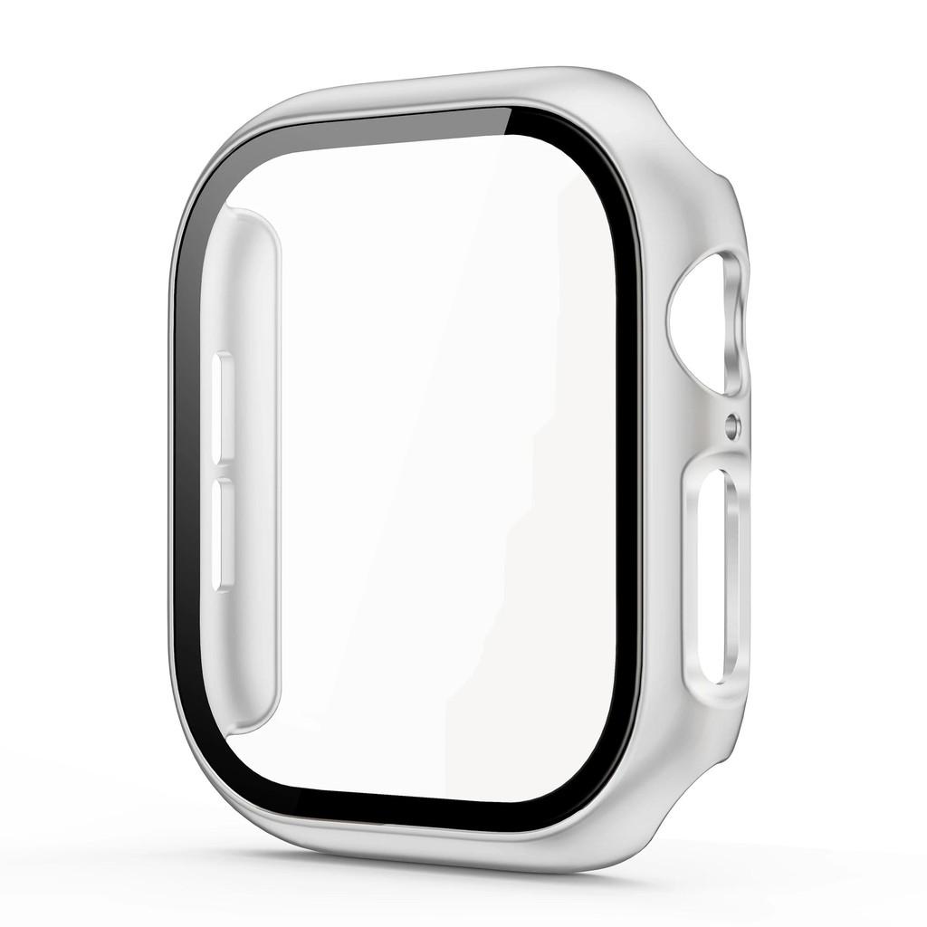 Bară de protecție+Sticlă de protecție ecran+Husă mată pentru Carcasă Apple Watch 46mm 45mm 41mm 44mm 40 38mm pentru Iwatch SE 11 10 9 8 7 6 5 4 3 2
