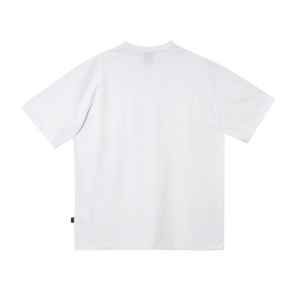 KANGOL Surf Graphic T shirT 2825 whiTe