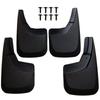 Car Mud Flaps PP Black Car Mud Flaps Suitable for Chevrolet Silverado 2014-2018