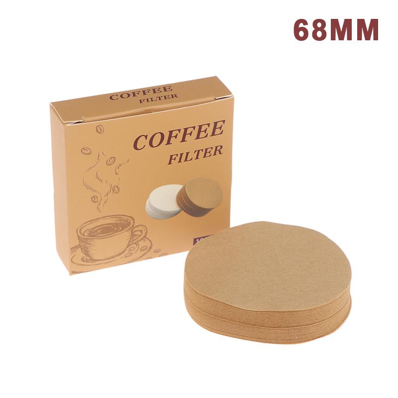 100Pcs Coffee Filter Paper Espresso Paper Filters 54/56/60/62/64/68Mm Puck Screen For Portafilter Machine Tools