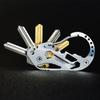 Halter Clip Gadget Quickdraw Mehrzweck Hängehaken Schnalle Kletterwerkzeug Multitool Utility Karabiner Camping Schlüsselorganisator Tasche