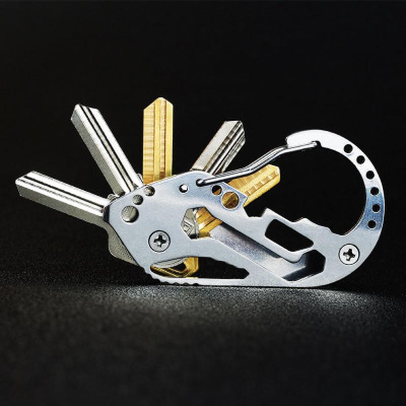 Halter Clip Gadget Quickdraw Mehrzweck Hängehaken Schnalle Kletterwerkzeug Multitool Utility Karabiner Camping Schlüsselorganisator Tasche