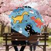 1PC Dinosaur Roar Umbrella-8-Rib Reinforced, Automatic Open, Lightweight & Durable, Fashion Accessory for Outdoor-L0386