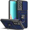 Military Grade Armor Case For Samsung Galaxy S25 S24 S23 S22 Ultra Plus S21 S20 Note 20 FE Edge Phone Holder Ring Stand Cover