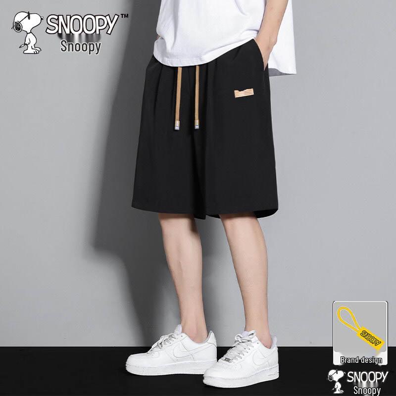 SNOOPY Men s Ice-cool Breathable Casual Sports Shorts XL
