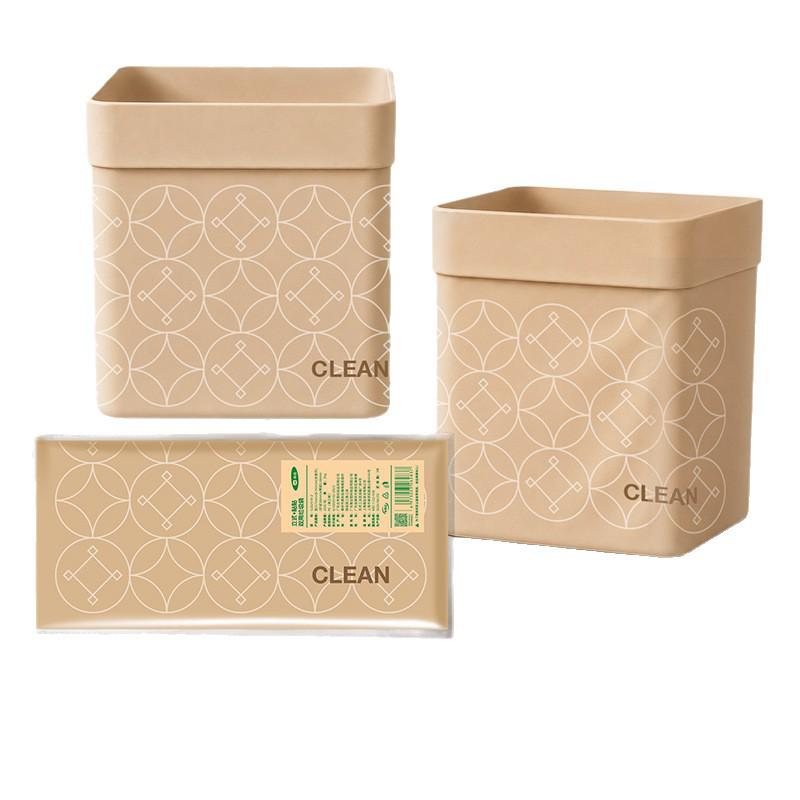 Self-Standing Adhesive Car Trash Bag: Thick, Hanging Desktop Cleaning Supplies