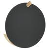 Wall Mirror Solid Pine Wood 35 Cm
