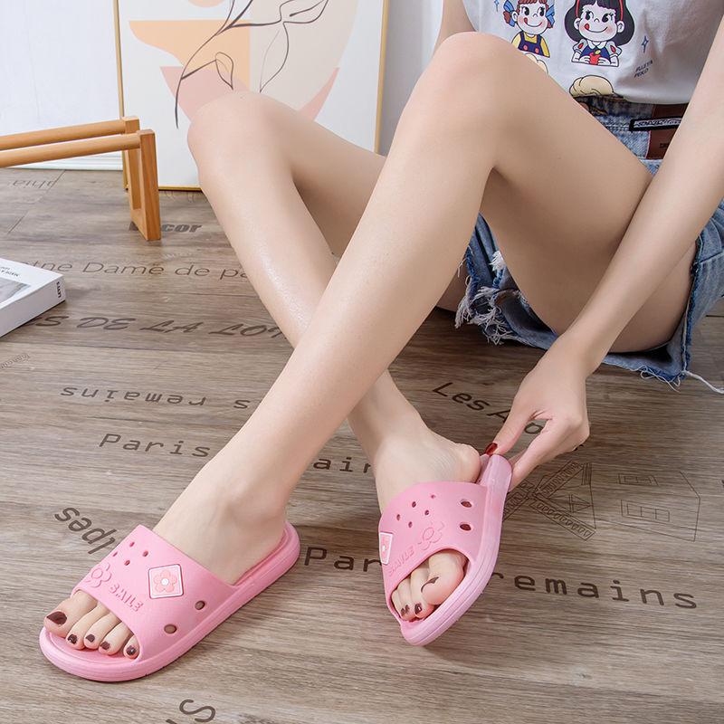 Damen Sommer Hausschuhe sind modisch, rutschfest, leicht, geeignet für Zuhause und den Innenbereich im Badezimmer. Damen Hausschuhe kühl und bequem.