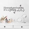 English Motto Wall Sticker Self Adhesive Home Decoration for Bedroom and Entrance