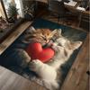 Cat Rug - Home carpet Office Decorative Carpet For Living Room Bedroom Door Mat Floor Rug Computer Chair Area Rug