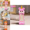 Vintage Childrens Deer Toy Phone With Light Sound Recording For Early Learning Gift