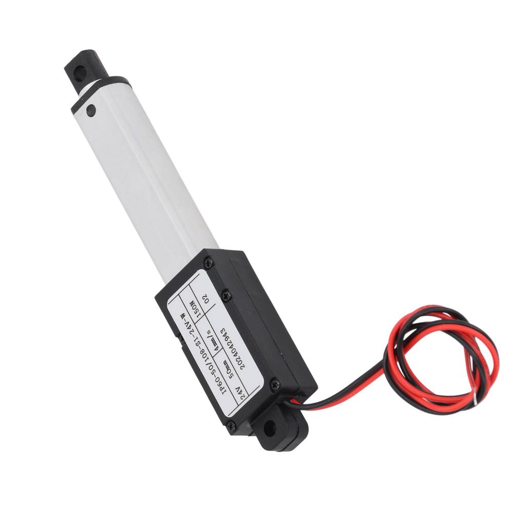 Micro actuator liniar electric Mini actuator telescopic de mișcare mică 150N 50mm cursă DC24V 4mms