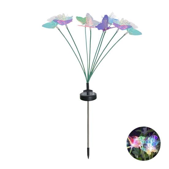 Solar Mushroom Stake Lamp Outdoor Garden Night Light Solar-powered Waterproof Automatic Light Sensor Lights for Patio Pathway