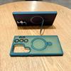 Suitable for Samsung S24ultra Mobile Phone Case S24plus Skin Feeling Matte S24 Metal Magnetic Bracket