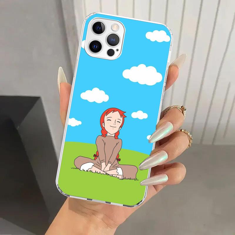 A-Anne Of Green Gables Shirley Phone Case for Iphone 17 Air 16 15 Plus 14 13 Mini 12 11 Pro Max 16E 7 8 SE 2020 Soft Funda Print