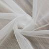 Sheer White Polyester Window Curtains for Light Privacy Protective Home Decoration