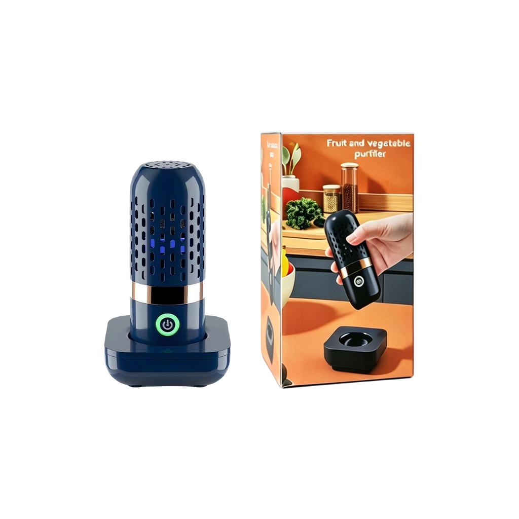Lavatrice per Frutta e Verdura, Design a Capsula Pulitore Portatile per Prodotti Freschi per la Casa, Macchina Lavaverdure per Uso Quotidiano