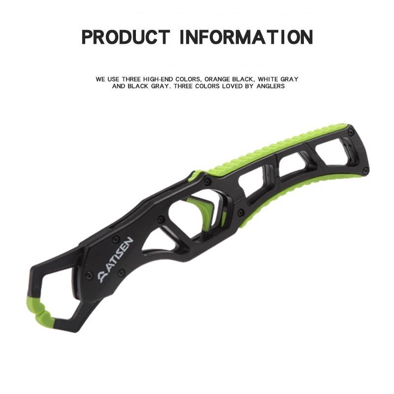 

Спорт на відкритому повітрі Маршрут для морської риболовлі Допоміжний контролер Затискач для риби Контролер для риби з нержавіючої сталі Контроль за рибою, що не працює, Обладнання для лову великих об’єктів зелений