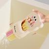Mini Foldable Desktop Mop Cat Pattern Small Mop with Self-Wringing System Wet/Dry Cleaning Tool Tabletop Mop