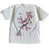 Sakura Kirschblüte Japanisch Y2K Grunge Vintage Unisex Grafik Streetwear T-Shirt