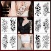 Men'S And Women'S Flower Arm Tattoo Stickers Personalized Flower Animal Butterfly Temporary Arm Tattoo Stickers
