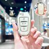 Shell Fob TPU Autó Távirányító Kulcsfedél Tok Citroen C4 C4L C6 C3-XR Picasso DS3 DS4 DS5 Peugeot 308 408 508 2008 3008 4008 5008