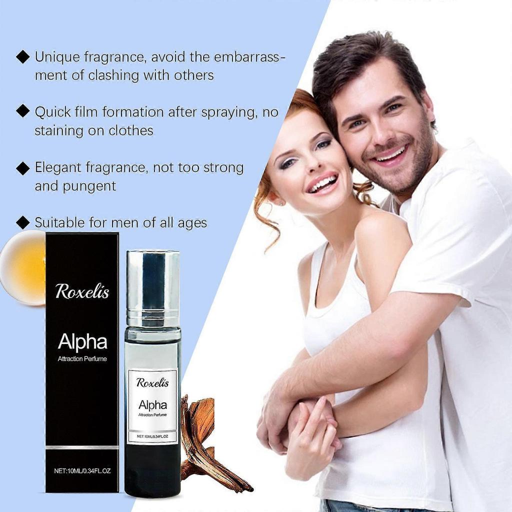 Profumo Feromonico da Uomo Roxelis, Un Profumo Portatile Affascinante e Atmosferico per Uomo, Con Una Fragranza Duratura, Leggera e Persistente, E Un Confid