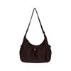 Korean Retro Lazy Plaid Messenger Bag New Large-capacity Commuting Shoulder Bag Daily Commuting Messenger Bag