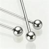 4Pcs Silicone Fruits Head Stainless Steel Stirring Rod Long Handle Cocktail Drink Mixing Sticks Mixer Barware Muddler Bar Accessories