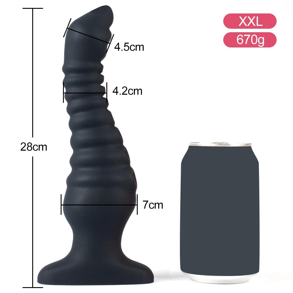 Octopus Black Huge Anal Plug Tentacles Dildo Big Buttplug Sex Toy Women Men Masturbators Silicone Anal Toy Big Dilator Butt Plug