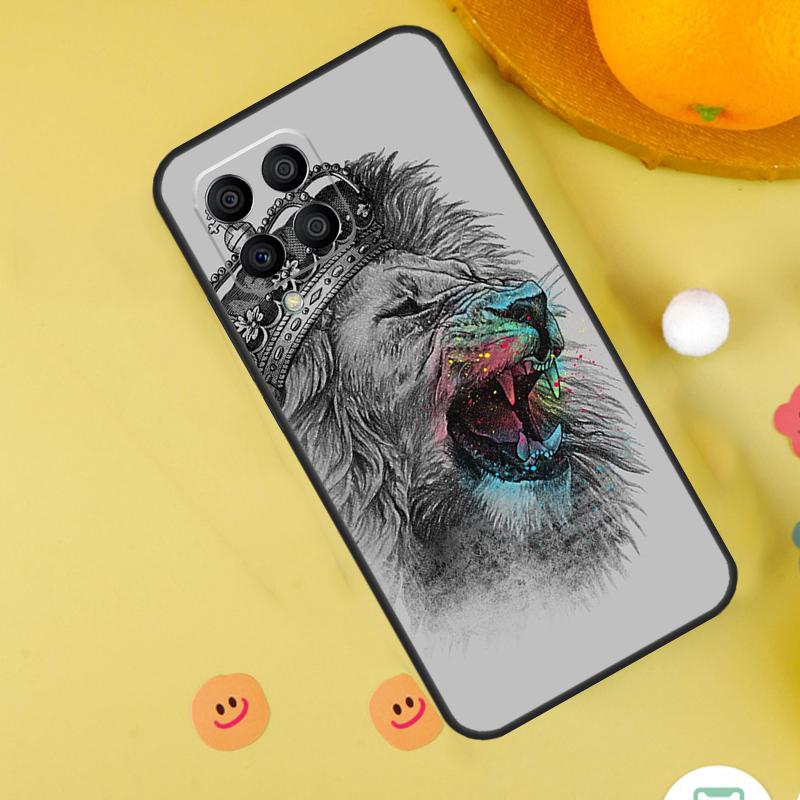 

Roaring Lion For Samsung Galaxy M54 M34 M14 M12 M32 M52 M53 M33 M13 M20 M21 M51 M15 M55 M31s M30s Case Samsung M30s