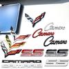3D Metal Car Side Body Fender Sticker Wing Shape Decor Decal For SS Camaro Aveo Niva Captiva Cruze Malibu Captiva Trax