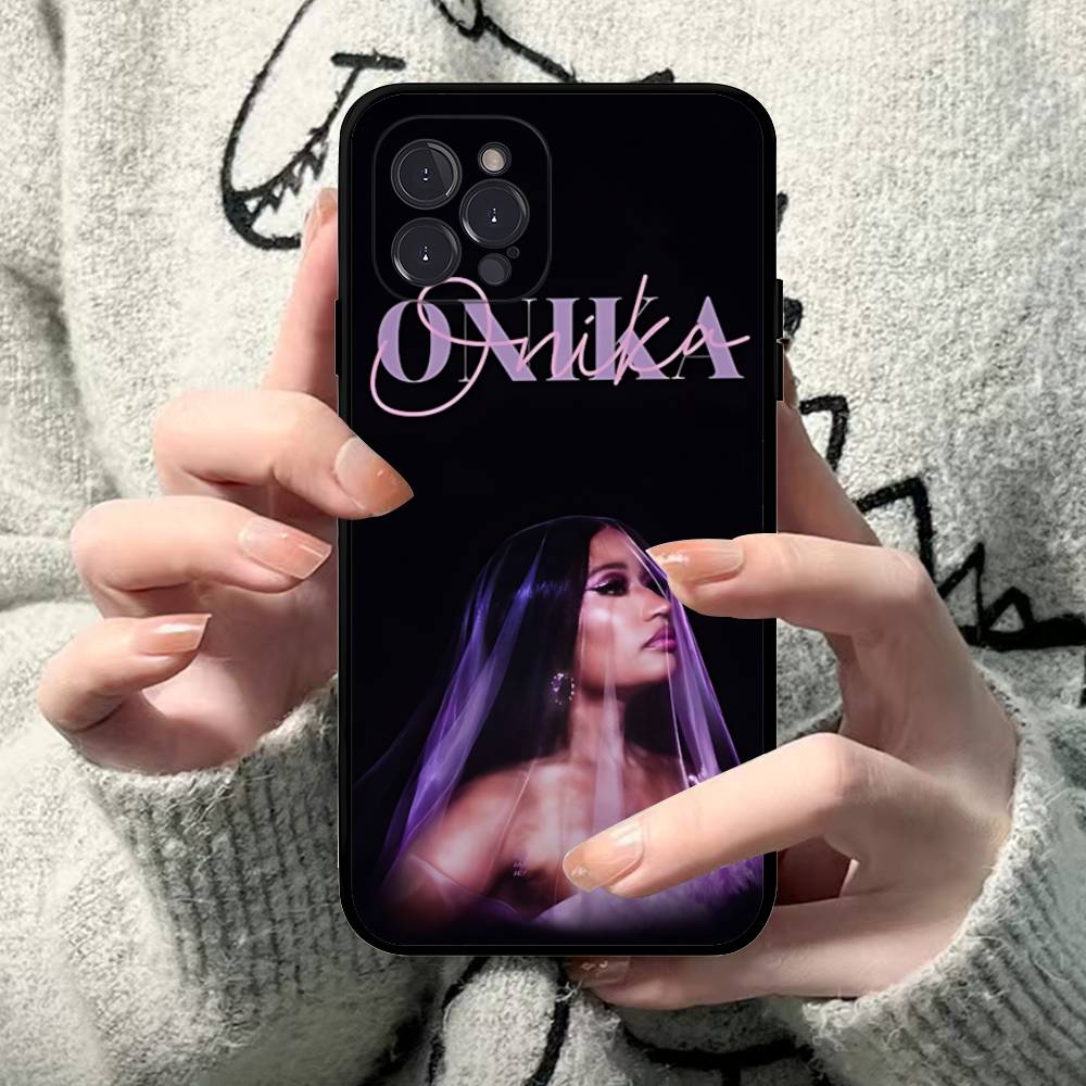 N-nicki Singer M-minaj Phone Case For IPhone 14 Plus 13 Mini 11 16 15 17 Pro Max Protection Shockproof