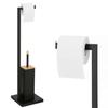 Toilet Suite - SPRINGOS - Black - Metal - Height 79 Cm - Modern and Practical Design