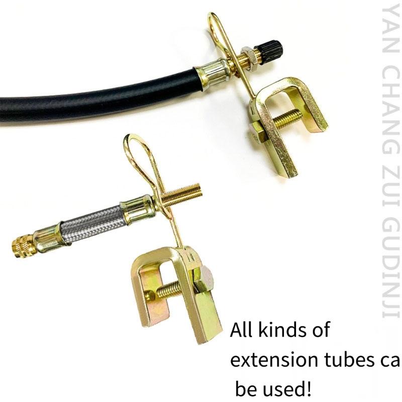 Hex Screw Holder for Flexible Valves Extensions Single Clip Extension Holder Mount Bracket Lorry Truck Twin Wheel Clamp