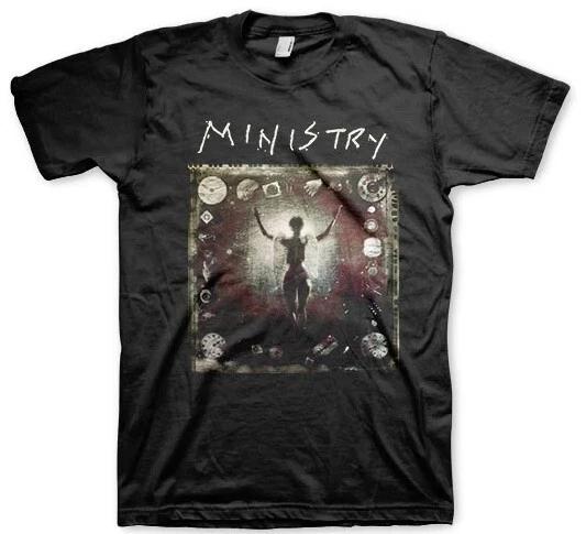 MINISTRY cd cvr PSALM 69 Official SHIRT LRG New mind is terrible land of rape S