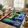 Personalized Crystal Velvet Carpet,Hunter × Hunter Custom Printed Name, Plush Area Rug For Home Indoor Decor
