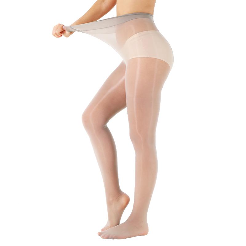 Kave Colored Tight Plus Size Smooth Tights 100% Horseoil Added Thin Stocking Shiny Pantyhose Durable Sheer Women Tights