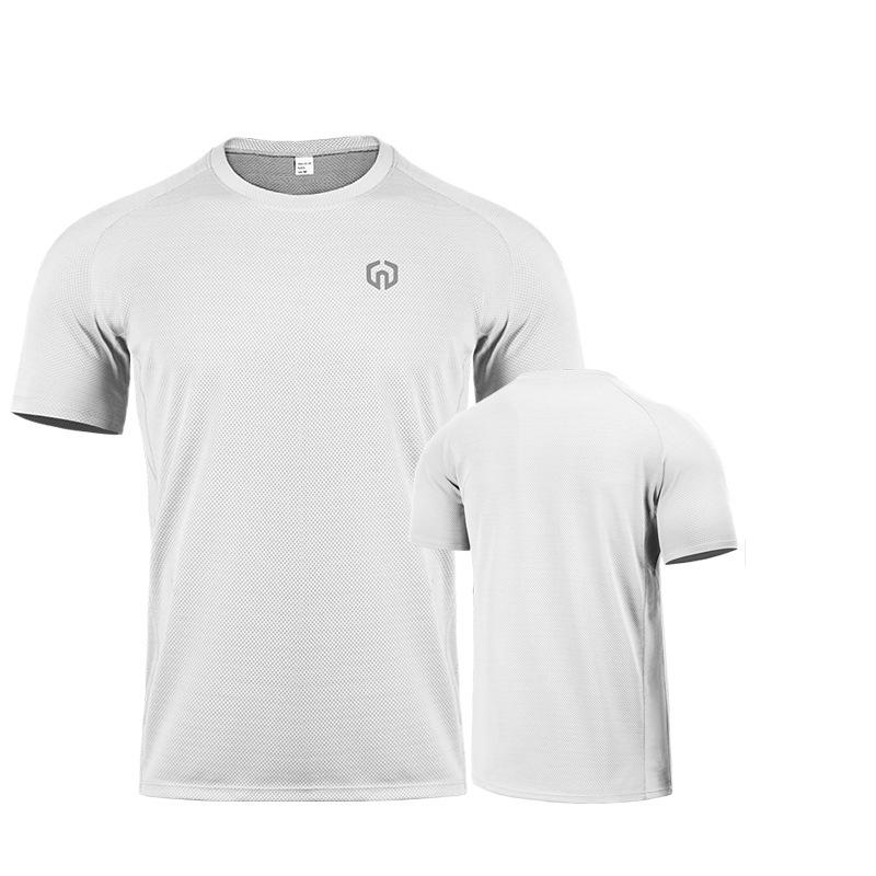 T-shirts de course pour hommes T-shirt de sport Hauts de fitness Vêtements de sport à séchage rapide Veste d'entraînement Vêtements de gym Maillots M L XL XXL 3XL 4XL