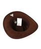 Yunibeosyeolkemiseuteuli Cowboy Suede Brown Fedora Fedora