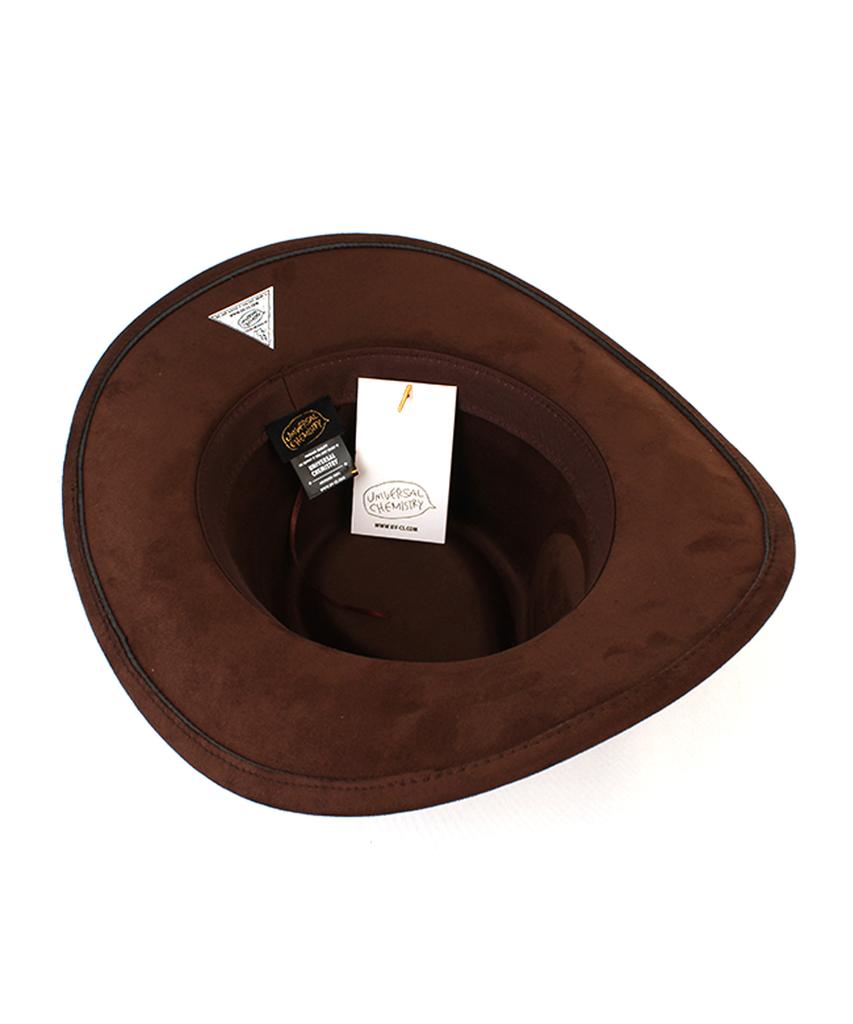 Yunibeosyeolkemiseuteuli Cowboy Suede Brown Fedora Fedora