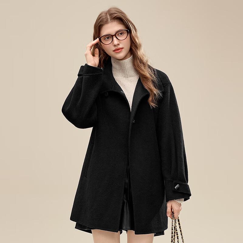 Betu Women's Premium 100% Lamb Wool Winter Coat