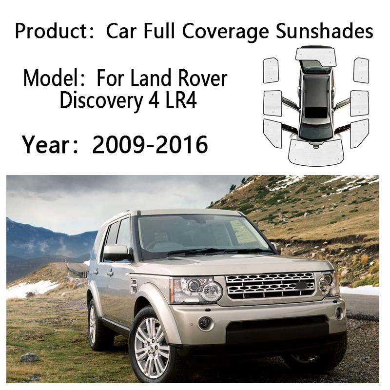Car Sunshades For Land Rover Discovery 4 LR4 L319 2009 2010 2011-2016 Full Cover Windshield Visor Anti UV Sunshade Accessories